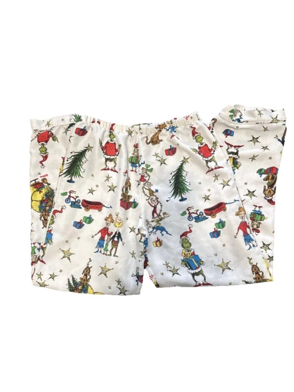 Pottery Barn Adult XS Grinch Pajamas - Picture 5 of 7
